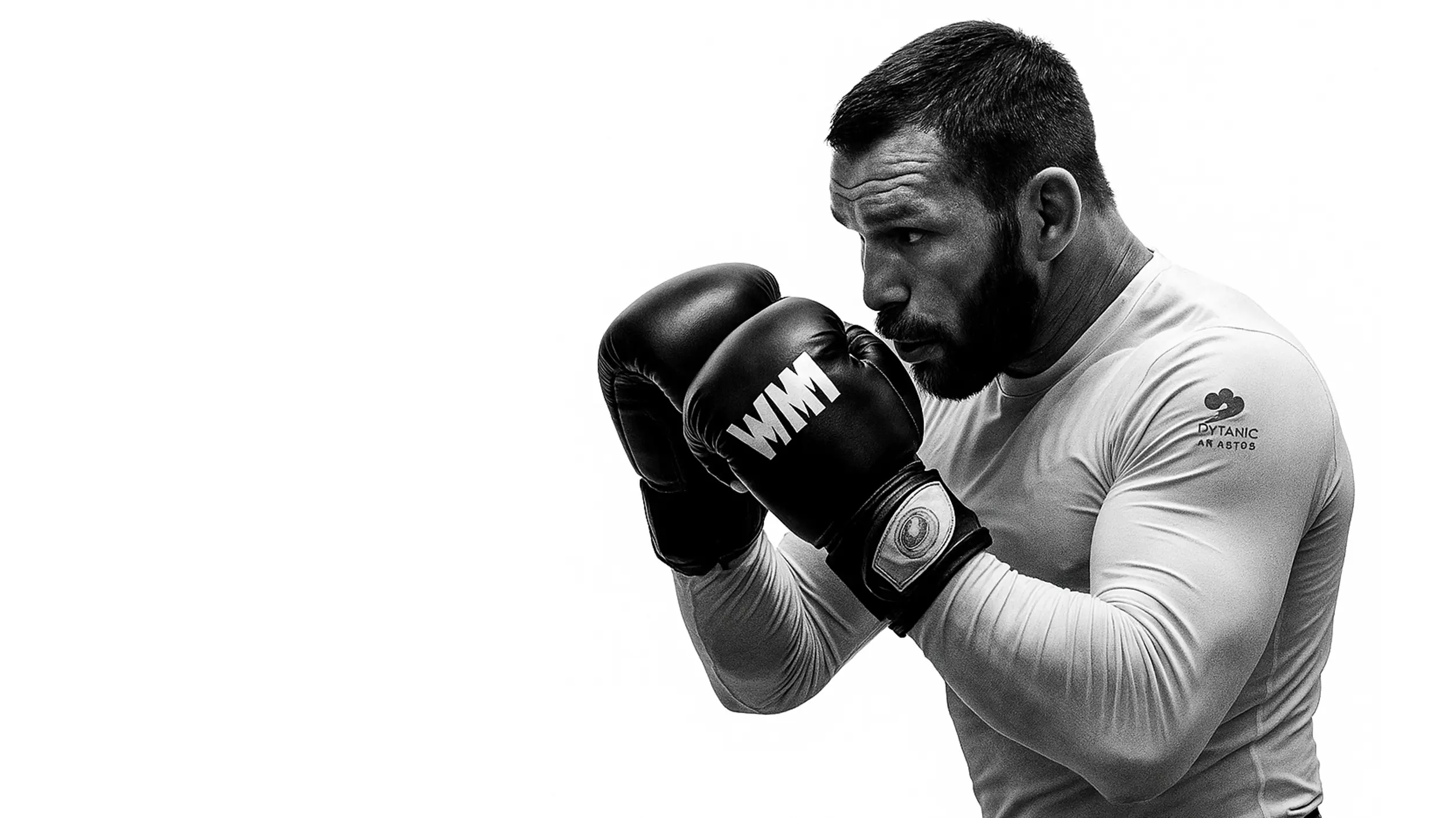 Максим Буторин на тренировке по MMA